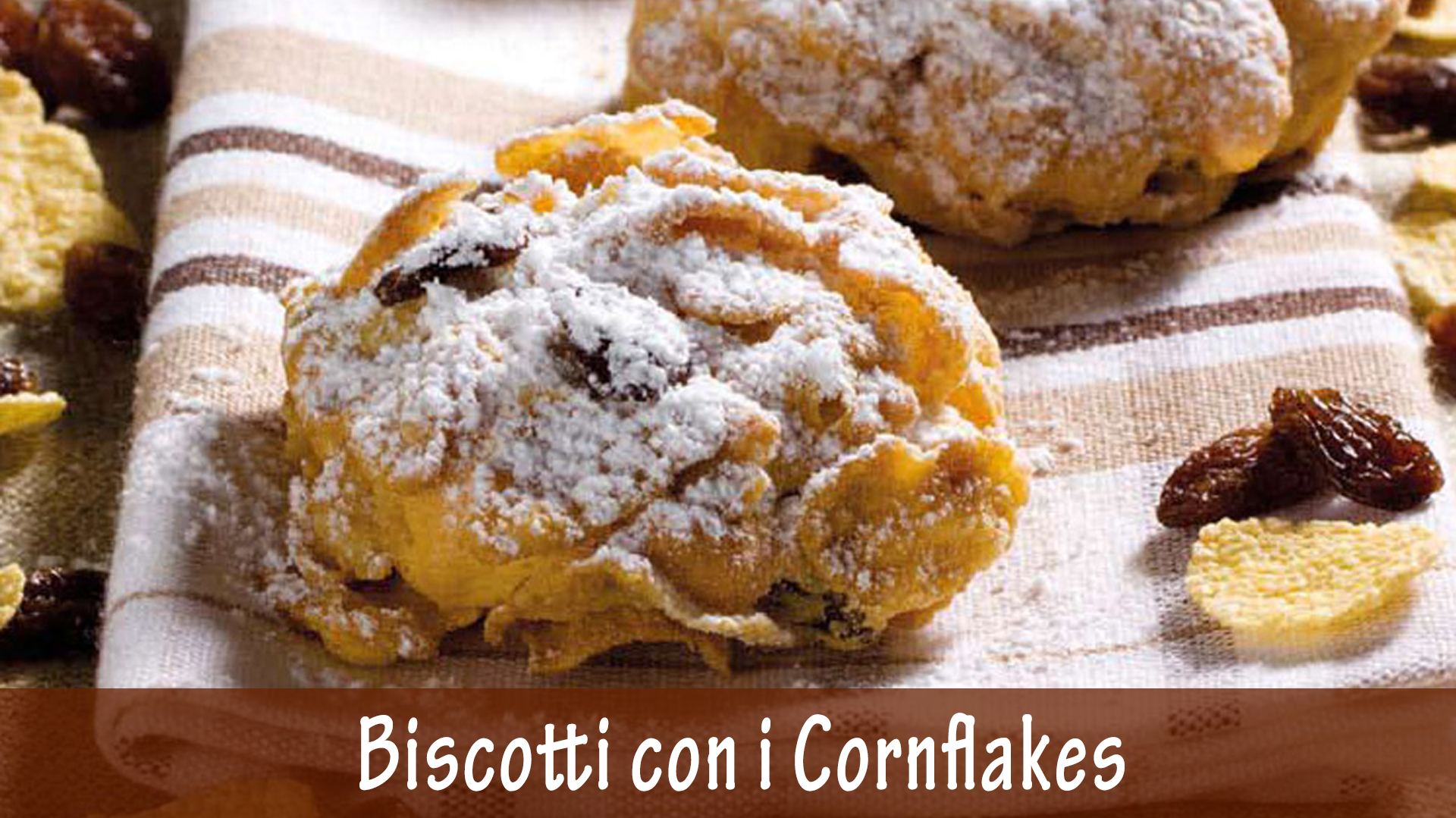 Biscotti con cornflakes