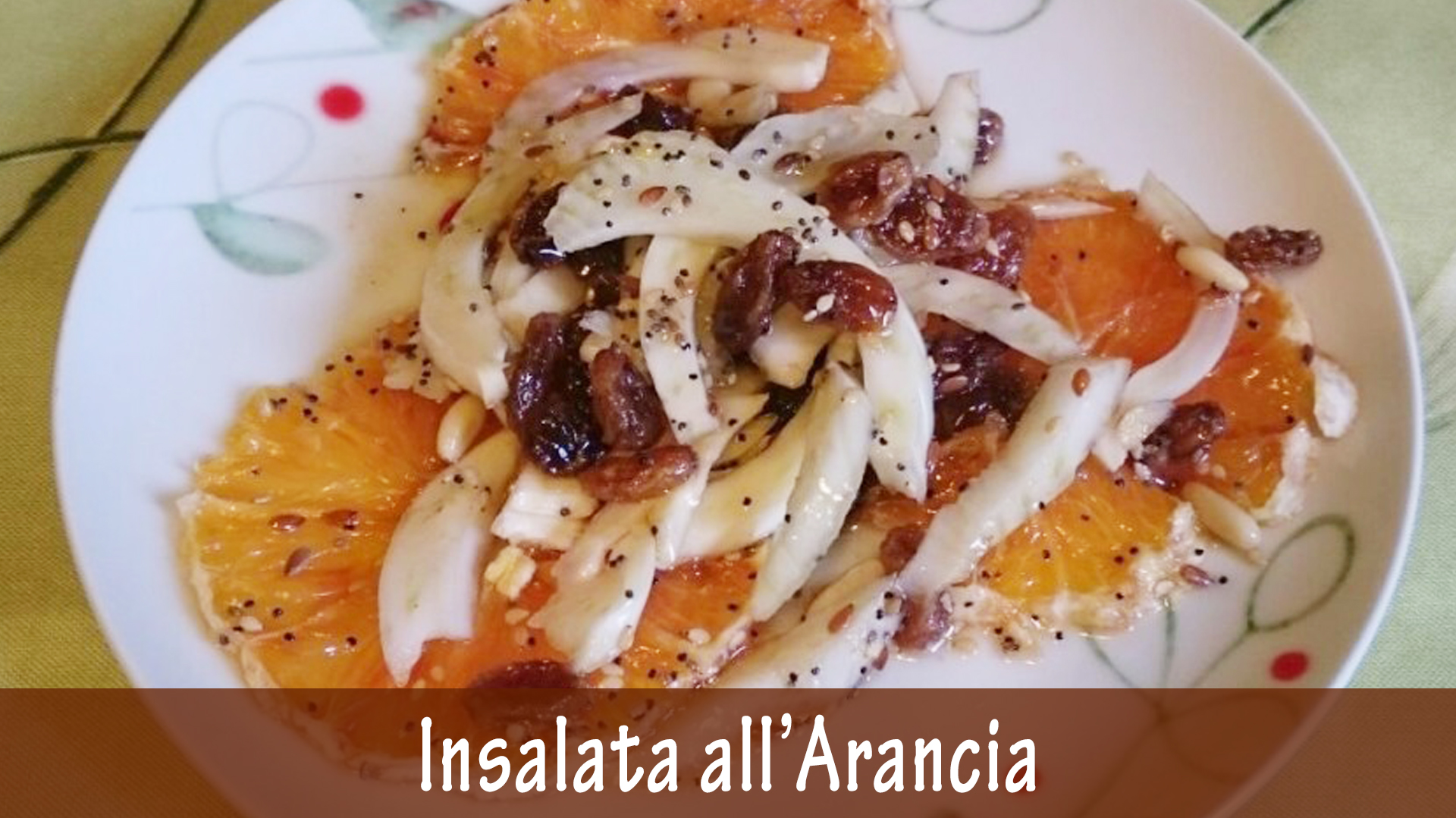 Insalata Arancia, Finocchi e Mini Mix