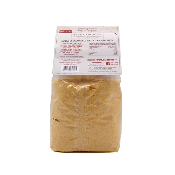 Farina di Granturco Macinata a Pietra 1kg - immagine 2